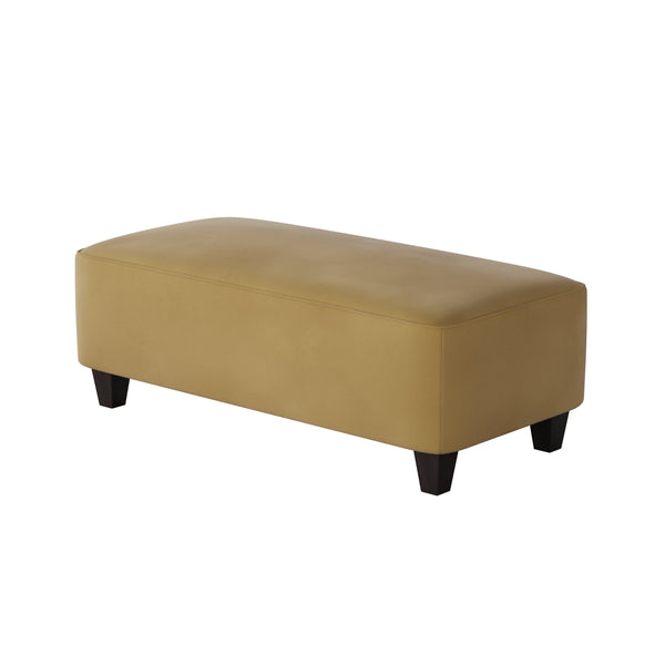 Fusion Bella Harvest Cocktail Ottoman - Stylish & Safe Padded Centerpiece For Living Room & Kids' Play Area Gold W,100% Polyester 100-c Bella Harvest Cocktail Ottoman