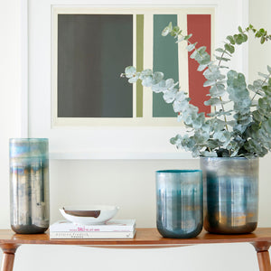 Reina Vase Pyrite 10011 Cyan Design