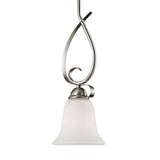 Brighton 6'' Wide 1-Light Mini Pendant - Brushed Nickel 1001PS/20 Thomas