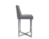 Howard Counter Stool - Stainless Steel - Grey 100219 Sunpan