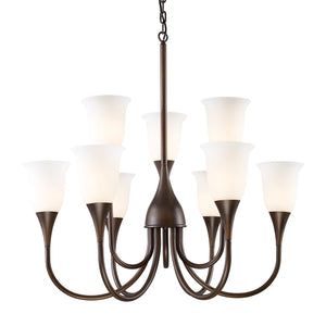 Cabaret 34'' Wide 9-Light Chandelier - Aged Bronze 10029/6+3 Elk Lighting