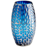 Katara Vase Blue 10030 Cyan Design