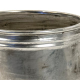 Distressed Metallic Silver Vase (10039S A840) Zentique