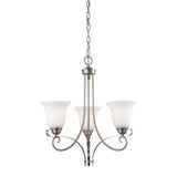 Brighton 20'' Wide 3-Light Chandelier - Brushed Nickel 1003CH/20 Thomas