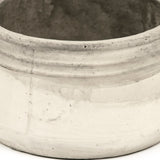 Distressed White Bowl (10041S A25A) Zentique