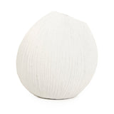 Distressed White Vase (10045S A148) Zentique