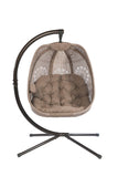 IDEAZ Hanging Egg Chair Dreamcatcher Design Beige 1005FHT
