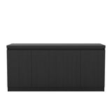 Manhattan Comfort Viennese Contemporary - Modern Sideboard Black Matte 100653