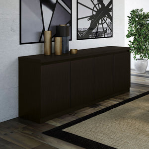 Viennese Sideboard in Black Matte 100653 Manhattan Comfort