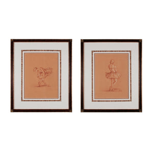 Graceful Pose Framed Wall Art - Set of 2 10067-S2 Elk Home