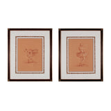 Graceful Pose Framed Wall Art - Set of 2