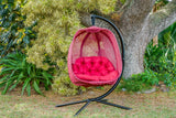 IDEAZ Hanging Pumpkin Loveseat Chair Red 1008FHT