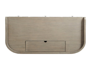 Lexington Sligh Hamilton Writing Desk - Elegant Neo-classical Design With Curved Front, Stylish Storage, And Finishes Gray Wood 100sd-410