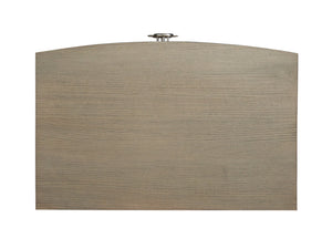 Lexington Sligh Claridge File Chest - Stylish Dove Gray Storage Solution With Bow Front, Locking Drawers & Unique Design Gray Wood 100sd-450