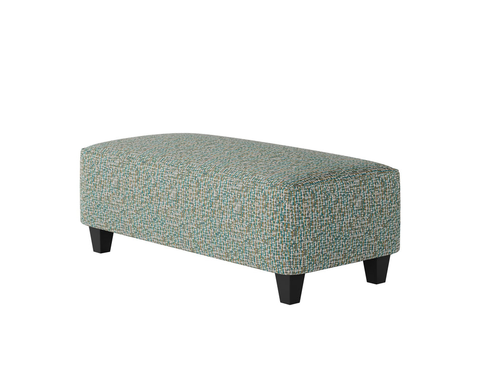 Fusion Max Pepper Galaxy Pool Cocktail Ottoman - Stylish Padded Centerpiece Safe For Kids, Fun Design! Multi Ws,100% Polypropylene 100 Galaxy Pool Cocktail Ottoman