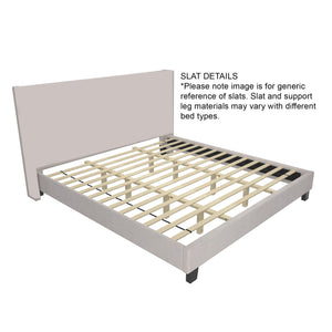 Worldwide Home Furnishings Lumina-78'' Backlit Bed With Touch Sensor Led - Blue Upholstery, Dimming Feature & No Box Spring Needed Blue Velvet 101-088k-bl