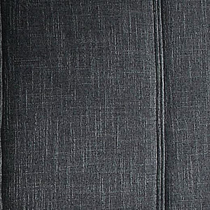 Worldwide Home Furnishings Rimo-78" Grey Bed - Plush Comfort With Textured Fabric, Stylish Rubberwood Legs, No Box Spring Needed Grey Fabric 101-268k-gy