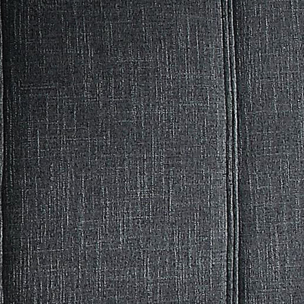 Worldwide Home Furnishings Rimo-78" Grey Bed - Plush Comfort With Textured Fabric, Stylish Rubberwood Legs, No Box Spring Needed Grey Fabric 101-268k-gy