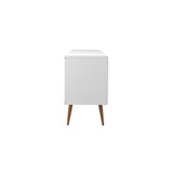 Utopia Sideboard in Off White and Maple Cream 1010452 Manhattan Comfort