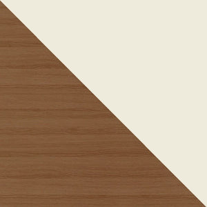 Utopia Sideboard in Off White and Maple Cream 1010452 Manhattan Comfort