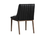 Halden Dining Chair - Vintage Black 101135 Sunpan