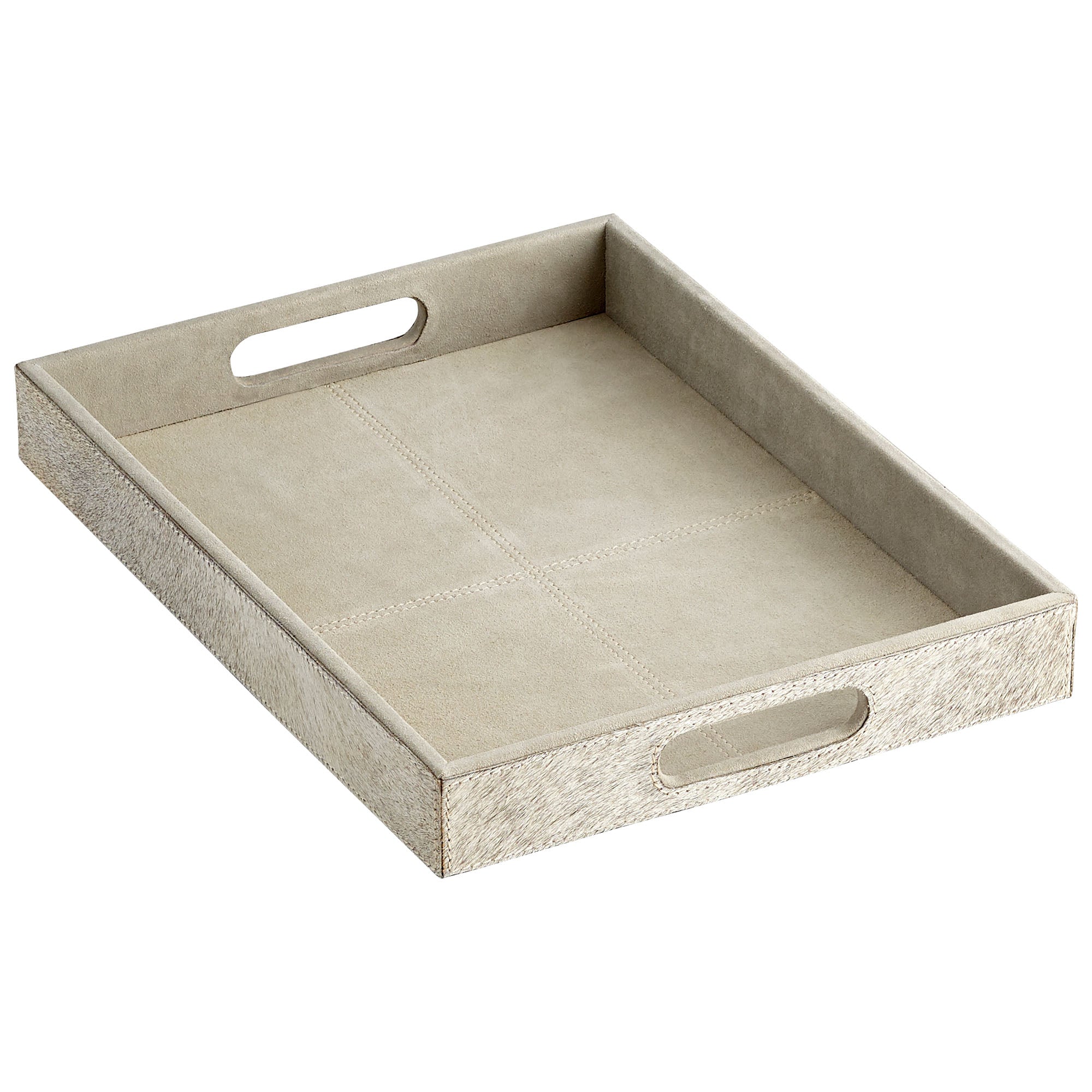 Brixton Leather and Suede Tray - Thumbnail 2
