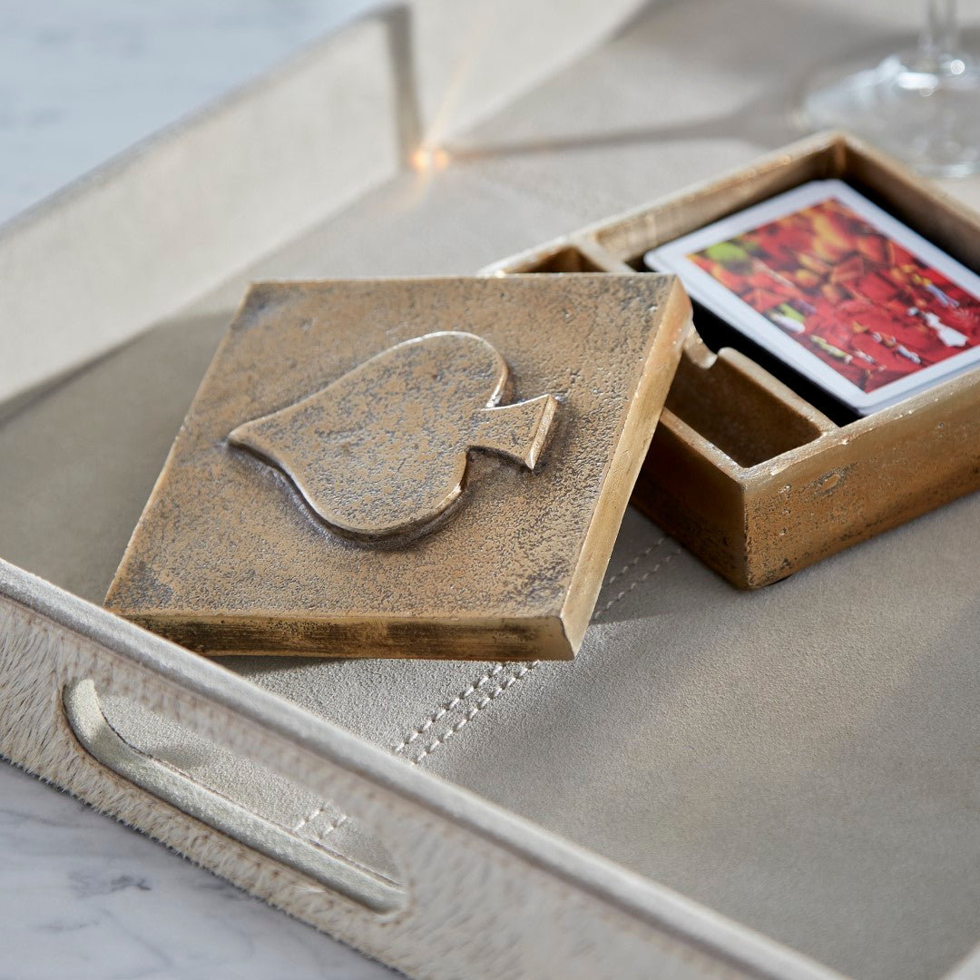 Brixton Leather and Suede Tray - Thumbnail 5