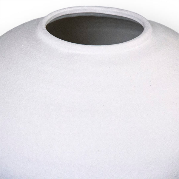 Matte White Vase (10131L A584A) Zentique
