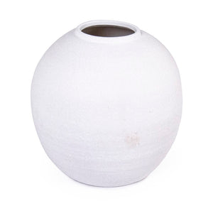 Matte White Vase (10131S A584A) Zentique