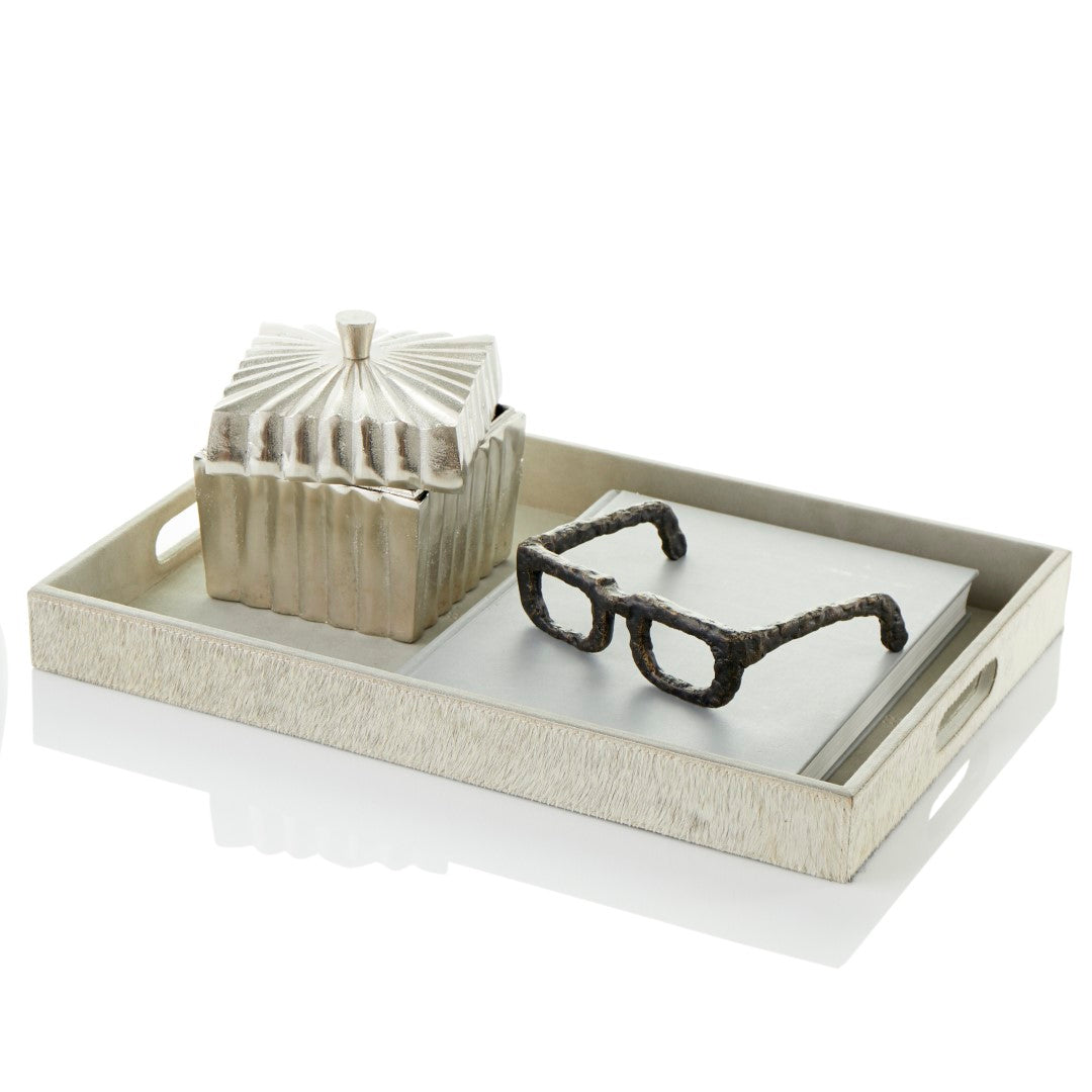 Brixton Leather and Suede Tray - Thumbnail 3