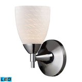 Celina 9'' High 1-Light Sconce - Polished Chrome 10150/1PC-WS-LED Elk Lighting