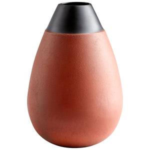 Regent Vase Flamed Copper 10158 Cyan Design