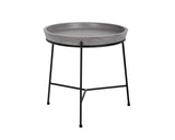 Remy End Table - Black - Grey 101620 Sunpan