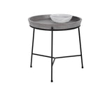 Remy End Table - Black - Grey 101620 Sunpan