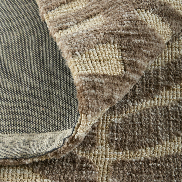 Feizy Rugs Colton Modern Bohemian Polyester Rug - Stain Resistant, Soft Texture, Perfect For High Traffic Areas Taupe,Tan Polyester 8748a54ftpe000f00