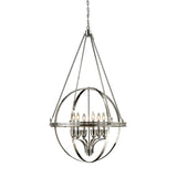 Hemispheres 32'' Wide 6-Light Chandelier - Polished Nickel 10193/6 Elk Lighting