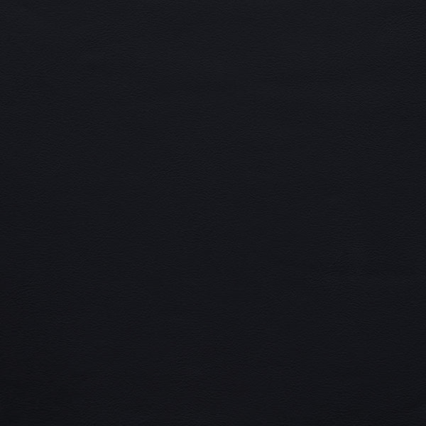 Arc Black Vegan Leather Ottoman 101Black-Ott Meridian Furniture