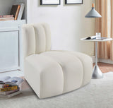 Arc Cream Vegan Leather Reverse Corner 101Cream-RC Meridian Furniture