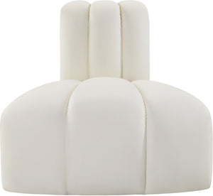 Arc Cream Vegan Leather Reverse Corner 101Cream-RC Meridian Furniture