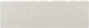Arc Cream Vegan Leather Modular Sofa 101Cream-S3F Meridian Furniture