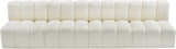 Arc Cream Vegan Leather Modular Sofa 101Cream-S4E Meridian Furniture