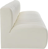 Arc Cream Vegan Leather Modular Sofa 101Cream-S4E Meridian Furniture