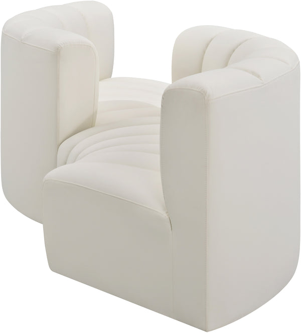 Arc Cream Vegan Leather Modular Sofa 101Cream-S4F Meridian Furniture