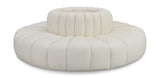Arc Cream Vegan Leather Modular Sofa 101Cream-S8D Meridian Furniture