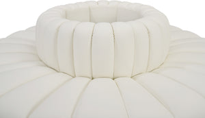 Arc Cream Vegan Leather Modular Sofa 101Cream-S8D Meridian Furniture