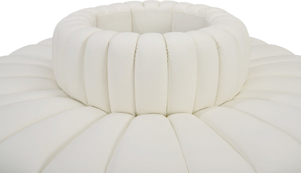 Arc Cream Vegan Leather Modular Sofa 101Cream-S8D Meridian Furniture