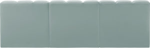 Arc Mint Green Vegan Leather Modular Sofa 101Mint-S3F Meridian Furniture