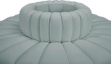 Arc Mint Green Vegan Leather Modular Sofa 101Mint-S8D Meridian Furniture