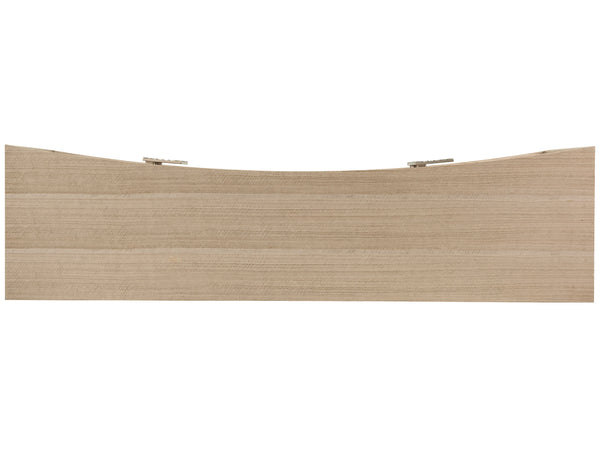 Lexington Sligh Donovan Media Console - Contemporary Eucalyptus Design With Sleek Storage & Striking Metal Accents Gray Wood 101-660