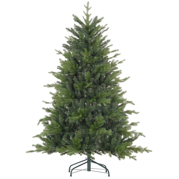 English Elm Homcom 5Ft Artificial Christmas Tree - 1309 Tips, Easy Assembly, Realistic Look For Festive Decor W2225P229374